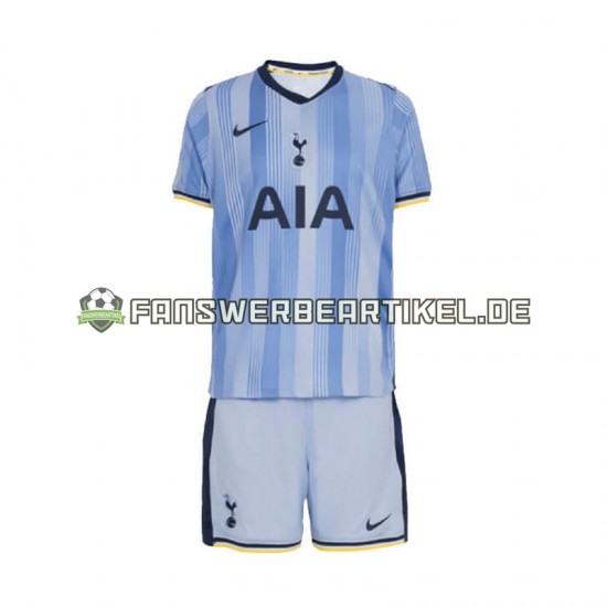 Trikot Tottenham Hotspur Kinder Auswärtsausrüstung 2024-2025 Kurzarm