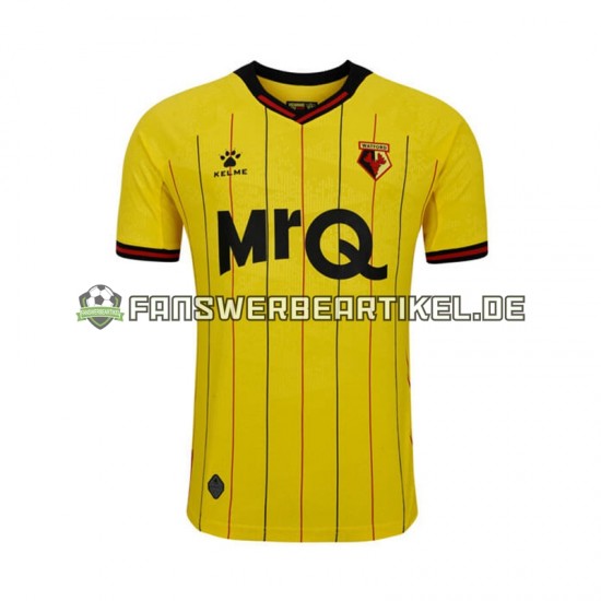 Trikot Watford Herren Heimausrüstung 2024-2025 Kurzarm