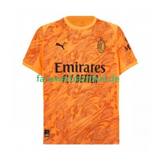 Torwart Trikot AC Mailand Herren Ausweich ausrüstung 2025-2026 Kurzarm
