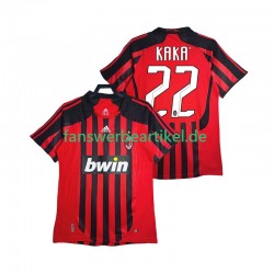 KAKA 22 Retro 2007 Trikot AC Mailand Herren Heimausrüstung 2008 Kurzarm