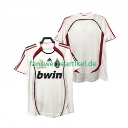 Retro 2007 Trikot AC Mailand Herren Auswärtsausrüstung 2006 Kurzarm