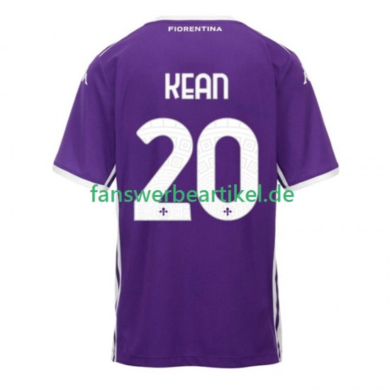 Kean 20 Trikot AC Florenz Herren Heimausrüstung 2025-2026 Kurzarm