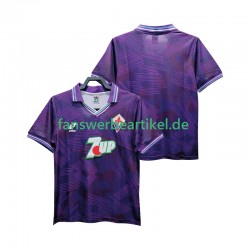 Retro 1992 1993 Trikot AC Florenz Herren Heimausrüstung Kurzarm