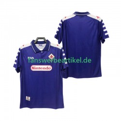 Retro 1998 Trikot AC Florenz Herren Heimausrüstung 1999 Kurzarm