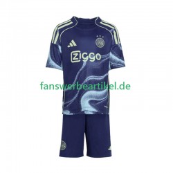 Trikot Ajax Amsterdam Kinder Auswärtsausrüstung 2025-2026 Kurzarm