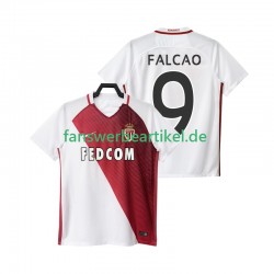 FALCAO 9 2016 2017 Trikot AS Monaco Herren Heimausrüstung Kurzarm
