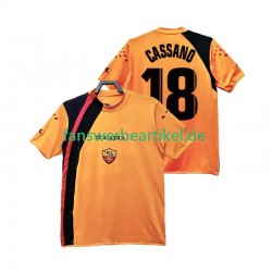 CASSANO 18 Retro 2005 Trikot AS Rom Herren Heimausrüstung 2006 Kurzarm