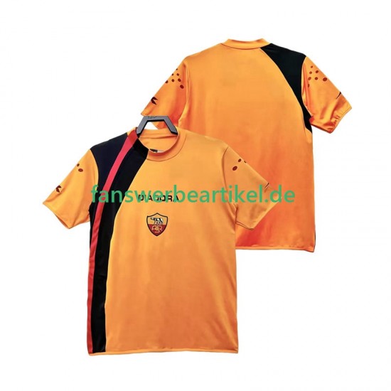 Retro 2005 Trikot AS Rom Herren Heimausrüstung 2006 Kurzarm