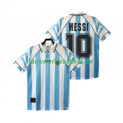 Lionel Messi 10 Retro 1996 1997 Trikot Argentinien Herren Heimausrüstung Kurzarm
