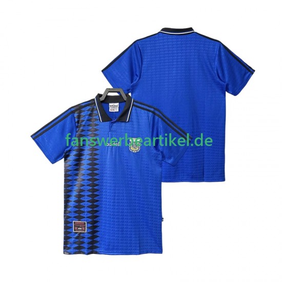 Retro Trikot Argentinien Herren Auswärtsausrüstung 1994 Kurzarm