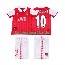 BERGKAMP 10 Retro 1996 Trikot Arsenal Kinder Heimausrüstung 1994 Kurzarm