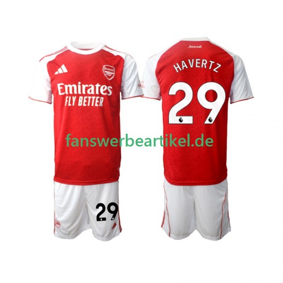Kai Havertz 29 Trikot Arsenal Kinder Heimausrüstung 2025-2026 Kurzarm