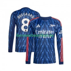 Martin Odegaard 8 Trikot Arsenal Herren Auswärtsausrüstung 2025-2026 Langarm