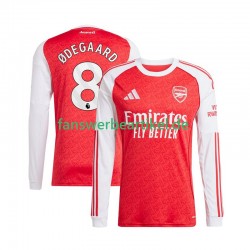 Martin Odegaard 8 Trikot Arsenal Herren Heimausrüstung 2025-2026 Langarm