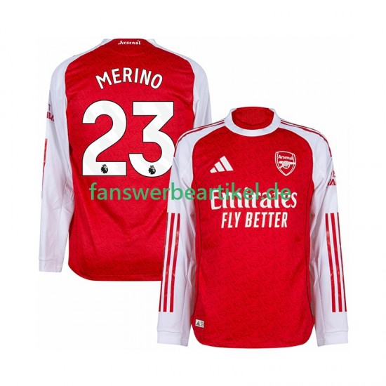 Merino 23 Trikot Arsenal Herren Heimausrüstung 2025-2026 Langarm