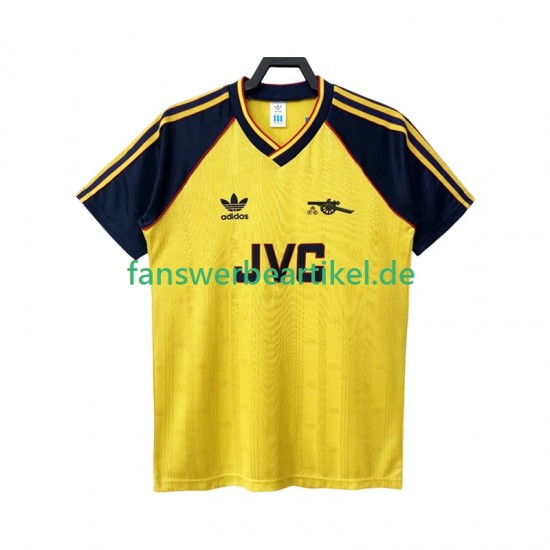 Retro 1988 Trikot Arsenal Herren Auswärtsausrüstung 1990 Kurzarm