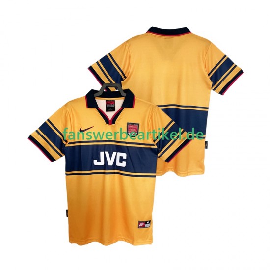 Retro 1997 Trikot Arsenal Herren Auswärtsausrüstung 1999 Kurzarm