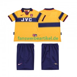 Retro 1997 Trikot Arsenal Kinder Auswärtsausrüstung 1999 Kurzarm