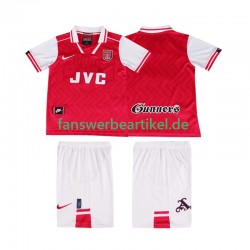 Retro 1996 1997 Trikot Arsenal Kinder Heimausrüstung Kurzarm