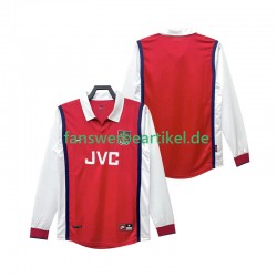 Retro 1998 Trikot Arsenal Herren Heimausrüstung 1999 Langarm