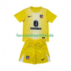 Torwart Trikot Atlético Madrid Kinder Heimausrüstung 2025-2026 Kurzarm
