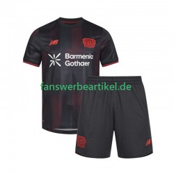 Trikot Bayer 04 Leverkusen Kinder Heimausrüstung 2025-2026 Kurzarm