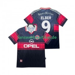 Elber 9 Retro 1997 Trikot FC Bayern München Herren Heimausrüstung 1999 Kurzarm