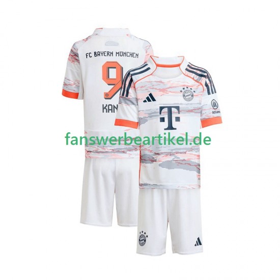 Harry Kane 9 Trikot FC Bayern München Kinder Auswärtsausrüstung 2025-2026 Kurzarm