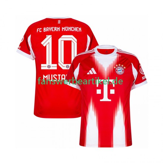 Jamal Musiala 10 Trikot FC Bayern München Herren Heimausrüstung 2025-2026 Kurzarm