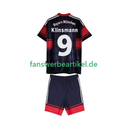 Klinsmann 9 Retro 1997 Trikot FC Bayern München Kinder Heimausrüstung 1999 Kurzarm
