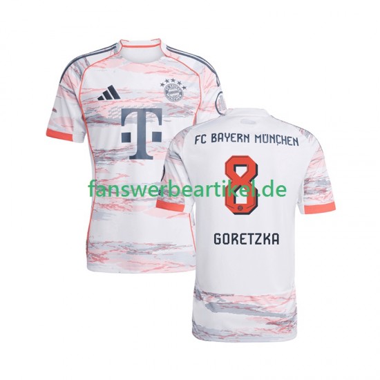 Leon Goretzka 8 Trikot FC Bayern München Herren Auswärtsausrüstung 2025-2026 Kurzarm