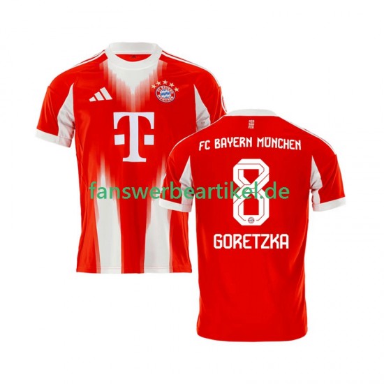 Leon Goretzka 8 Trikot FC Bayern München Herren Heimausrüstung 2025-2026 Kurzarm