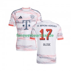 Michael Olise 17 Trikot FC Bayern München Herren Auswärtsausrüstung 2025-2026 Kurzarm
