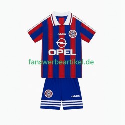 Retro 1995 1997 Trikot FC Bayern München Kinder Heimausrüstung Kurzarm