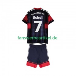 Scholl 7 Retro 1997 Trikot FC Bayern München Kinder Heimausrüstung 1999 Kurzarm