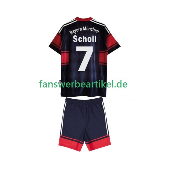 Scholl 7 Retro 1997 Trikot FC Bayern München Kinder Heimausrüstung 1999 Kurzarm