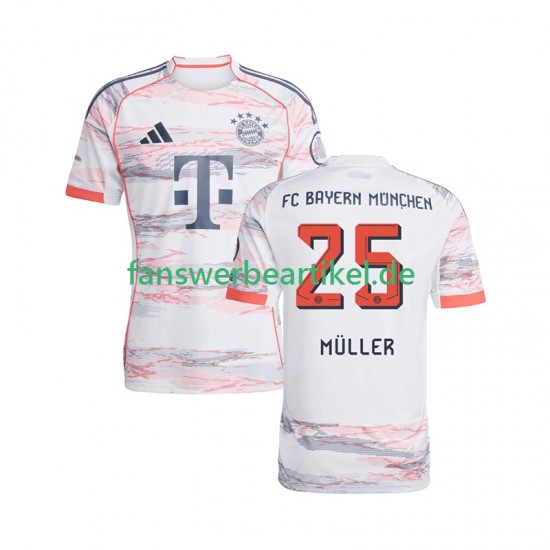 Thomas Muller 25 Trikot FC Bayern München Herren Auswärtsausrüstung 2025-2026 Kurzarm