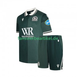 Blackburn Rovers Trikot Kinder Ausweich ausrüstung 2025-2026 Kurzarm