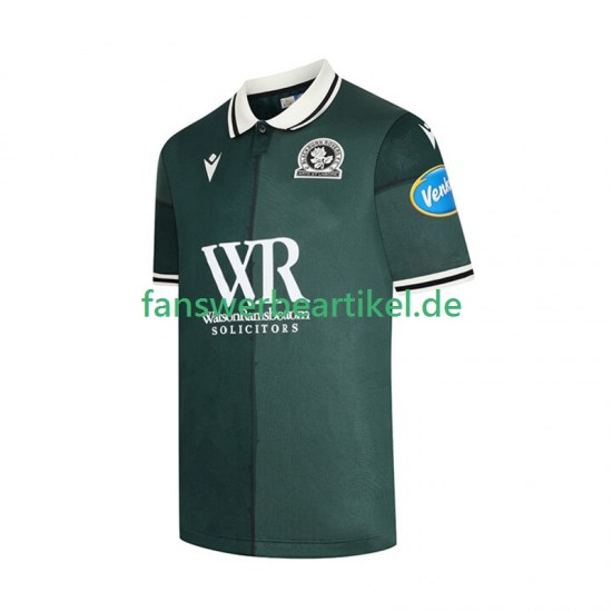 Blackburn Rovers Trikot Herren Ausweich ausrüstung 2025-2026 Kurzarm