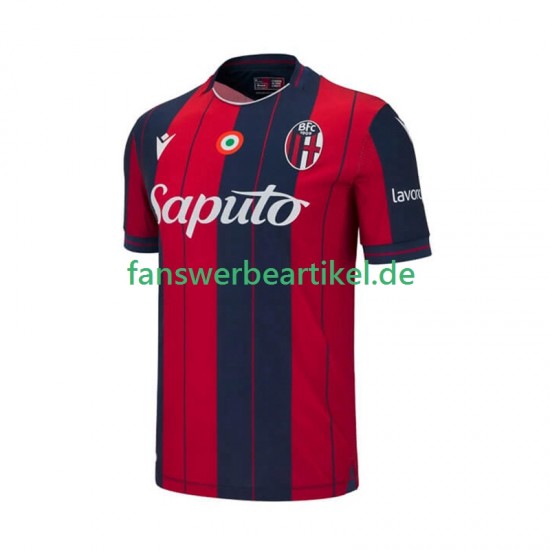 Bologna Trikot Herren Heimausrüstung 2025-2026 Kurzarm