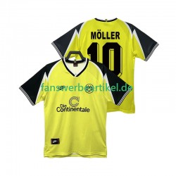 Moller 10 Retro 1995 1996 Trikot Borussia Dortmund Herren Heimausrüstung Kurzarm