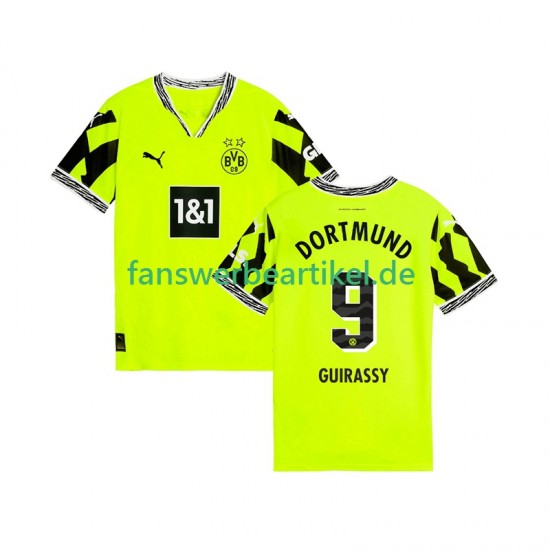 Serhou Guirassy 9 Special Trikot Borussia Dortmund Herren Heimausrüstung 2024-2025 Kurzarm