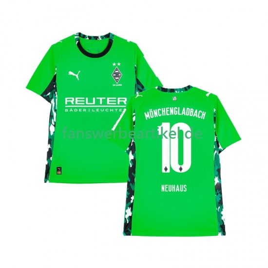 Florian Neuhaus 10 Trikot Borussia Mönchengladbach Herren Auswärtsausrüstung 2025-2026 Kurzarm