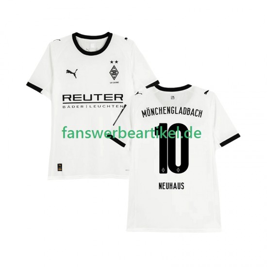 Florian Neuhaus 10 Trikot Borussia Mönchengladbach Herren Heimausrüstung 2025-2026 Kurzarm