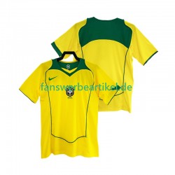 Retro Trikot Brasilien Herren Heimausrüstung 2004 Kurzarm