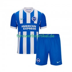 Trikot Brighton Hove Albion Kinder Heimausrüstung 2025-2026 Kurzarm
