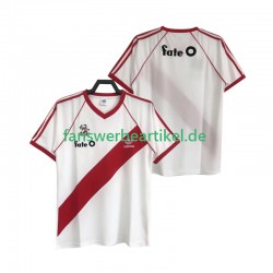 Retro 1986 Trikot River Plate Herren Heimausrüstung Kurzarm