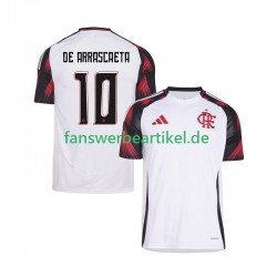 Giorgian de Arrascaeta 10 Trikot CR Flamengo Herren Auswärtsausrüstung 2025-2026 Kurzarm