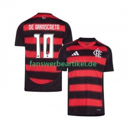 Giorgian de Arrascaeta 10 Trikot CR Flamengo Herren Heimausrüstung 2025-2026 Kurzarm