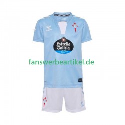 Trikot Celta de Vigo Kinder Heimausrüstung 2025-2026 Kurzarm